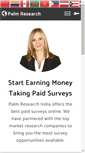 Mobile Screenshot of india.palmresearch.com
