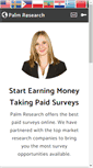 Mobile Screenshot of palmresearch.com