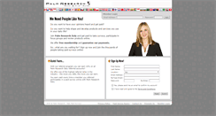 Desktop Screenshot of italy.palmresearch.com